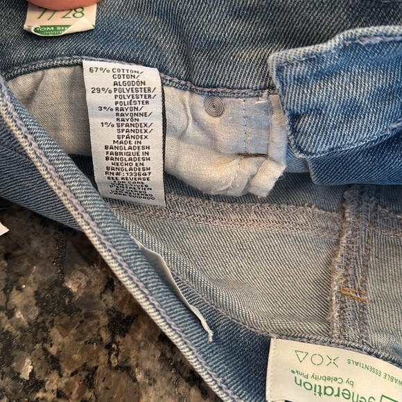 Celebrity Pink Mom denim shorts NWT 7/28 - Picture 6 of 9